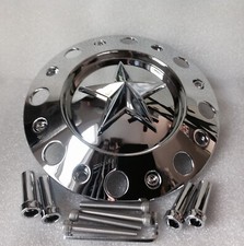 Xd Series Xd775 Rockstar Rear Dually Chrome Center Cap 16x6 17x6 Rims Wbolts