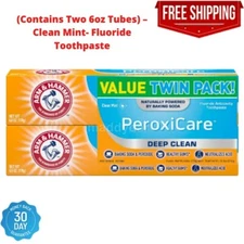 Arm & Hammer PeroxiCare Tartar Control Fluoride Toothpaste Mint with Baking Soda