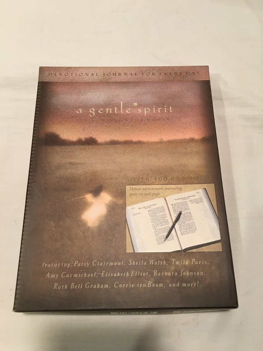 A Gentle Spirit Daily Wisdom for Women Prayer Journal In Box 