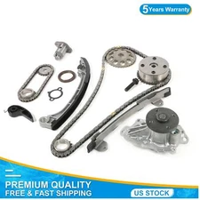 Timing Chain Kit w/ Water Pump For Toyota Camry Corolla Solara 2.4L 13050-28021