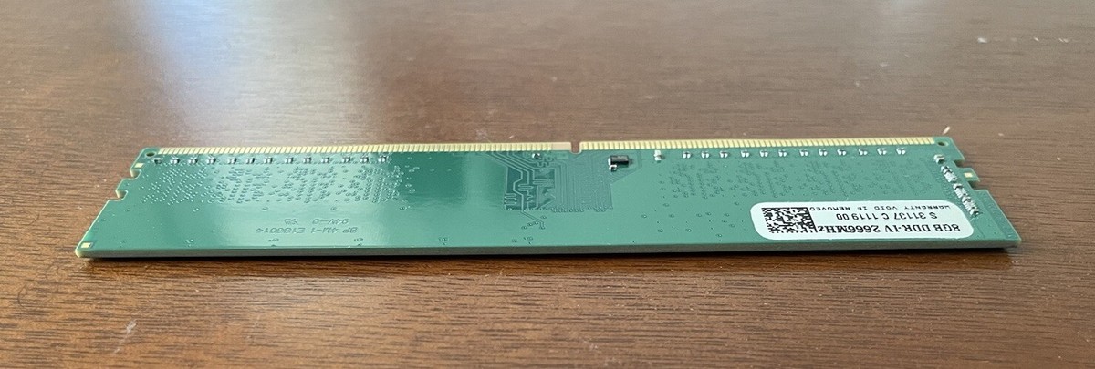 ON 8 GB 288-Pin DDR4-2666 PC4-21300 Desktop RAM S 31137 C 1119 00