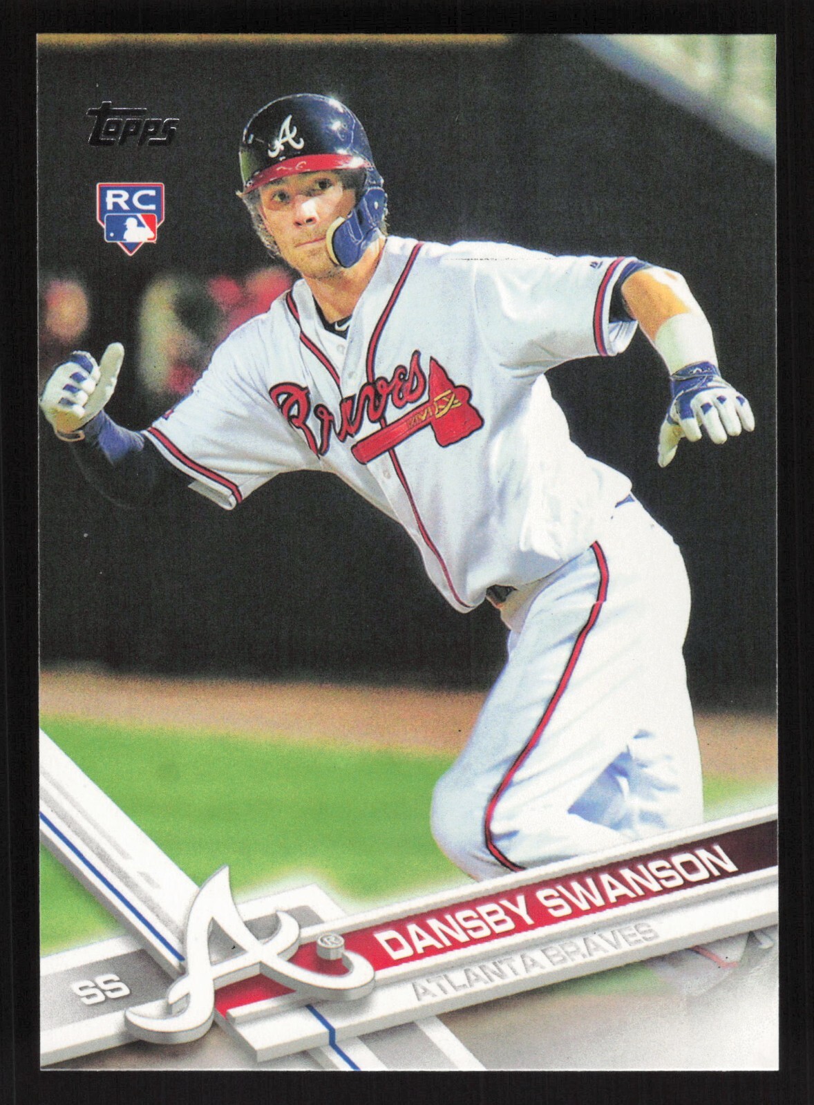 2017 Topps #87 Dansby Swanson RC - Rookie Card
