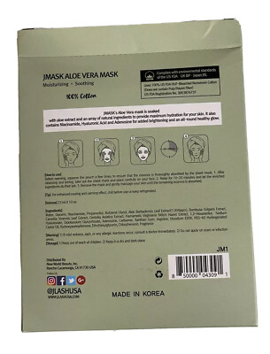 Facial Face Mask  Sheet Korea Skin Care Moisturizing 30 Pack