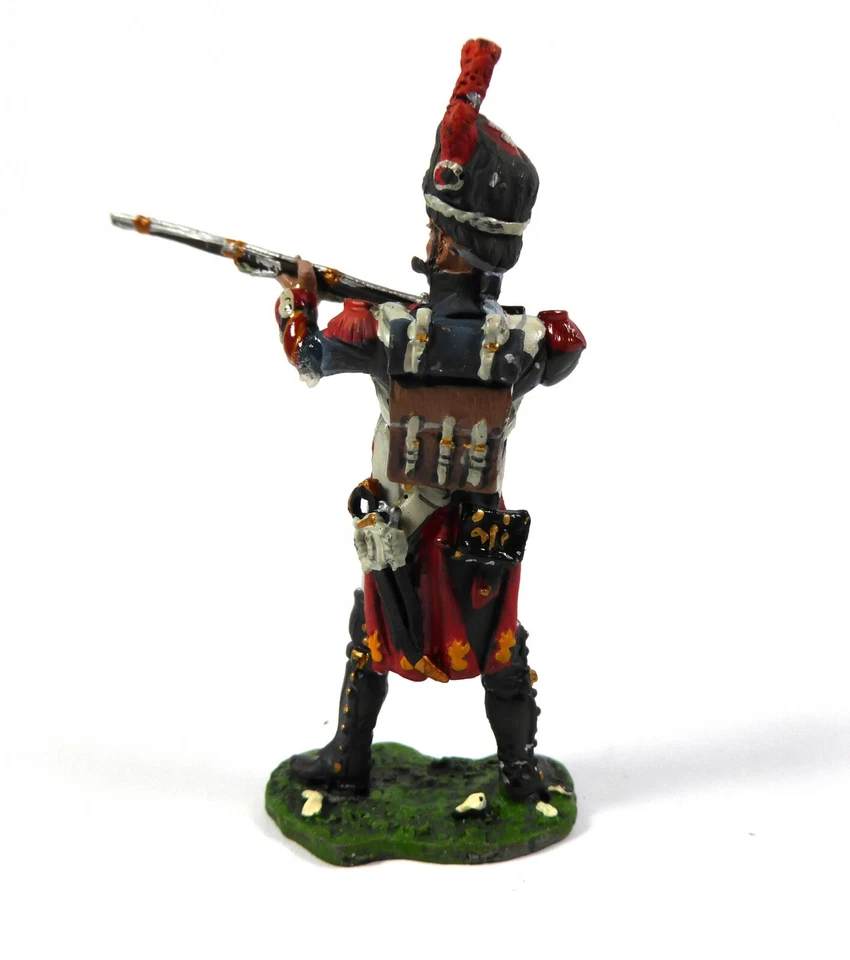 Lot de 2 Figurines Grenadiers à pied Soldats de Plomb 1er Empire 1/32 60mm N1B - Photo 3/4