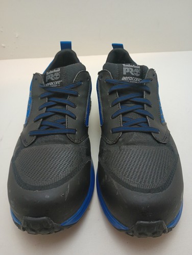 Timberland Pro Aerocore Alloy Toe Safety Shoes Black Blue Men's Size 11.5 M - Picture 3 of 11