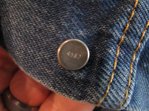 Levi's 507 Men's Trucker Blue Denim Jacket WPL-423 5XL Big and tall - Picture 17 of 17