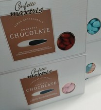 LOTTO DA 2 KG CONFETTI MAXTRIS CIOCCOLATO VARI COLORI BOMBONIERE MATRIMONIO