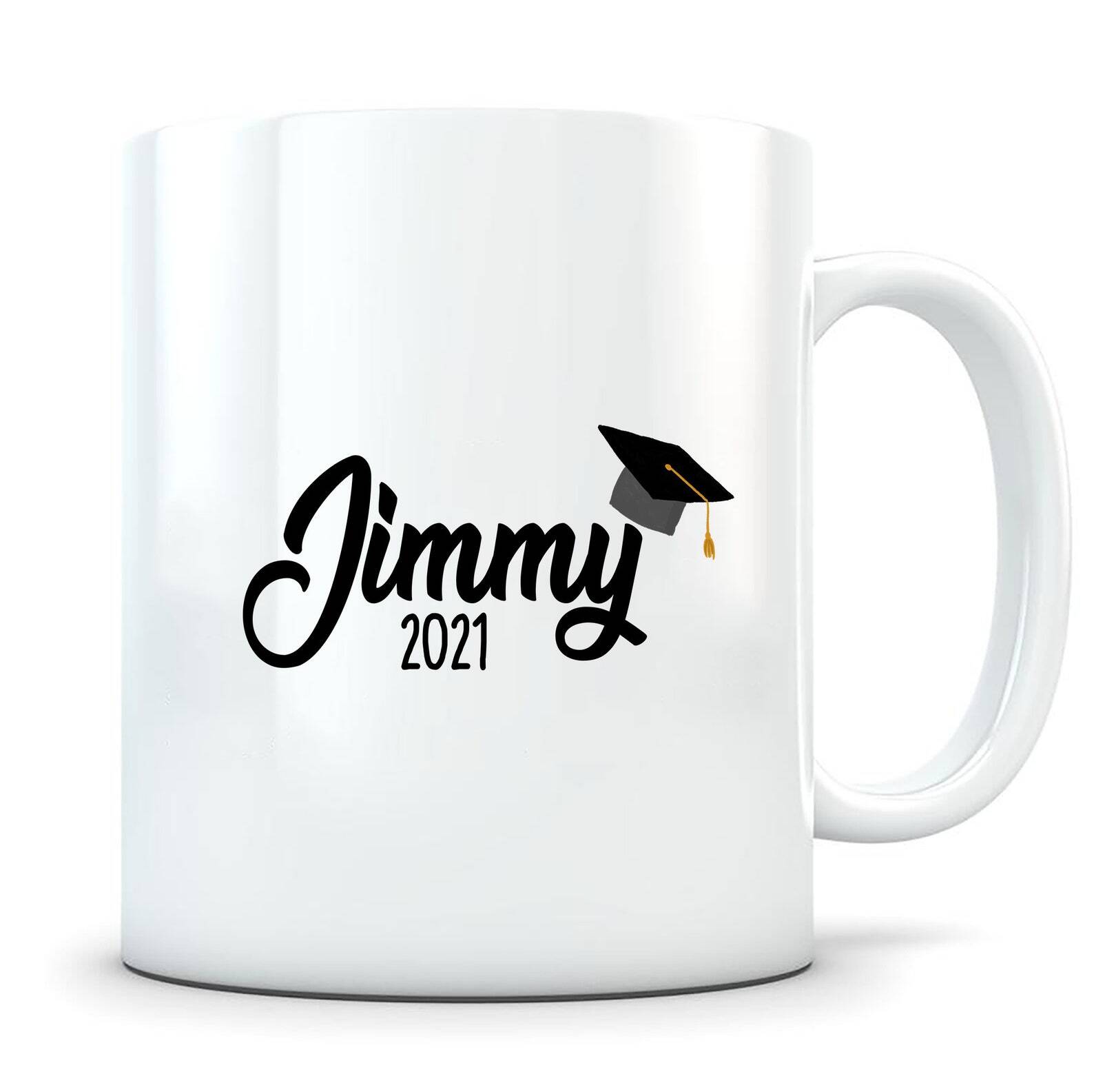 Personalized Graduation Mug College Graduation Gift Phd Graduation Gifts 2021