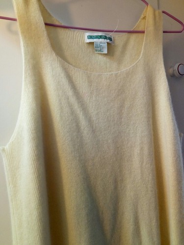 Boston Proper- 100% cashmere dress Size M needs a repair! - Picture 3 of 12