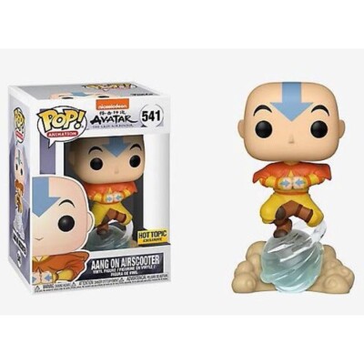 Funko POP! Avatar the Last Airbender #541 Aang on Airscooter Hot Topic READ