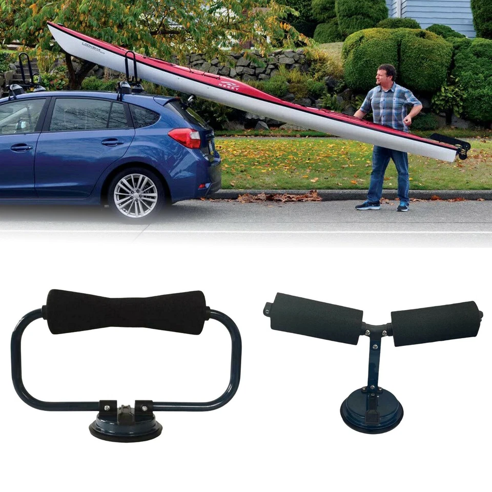 FDB Aluminum Kayak Boat Canoe Roller Loader Lift Assist with Suction Cup For Car SUV