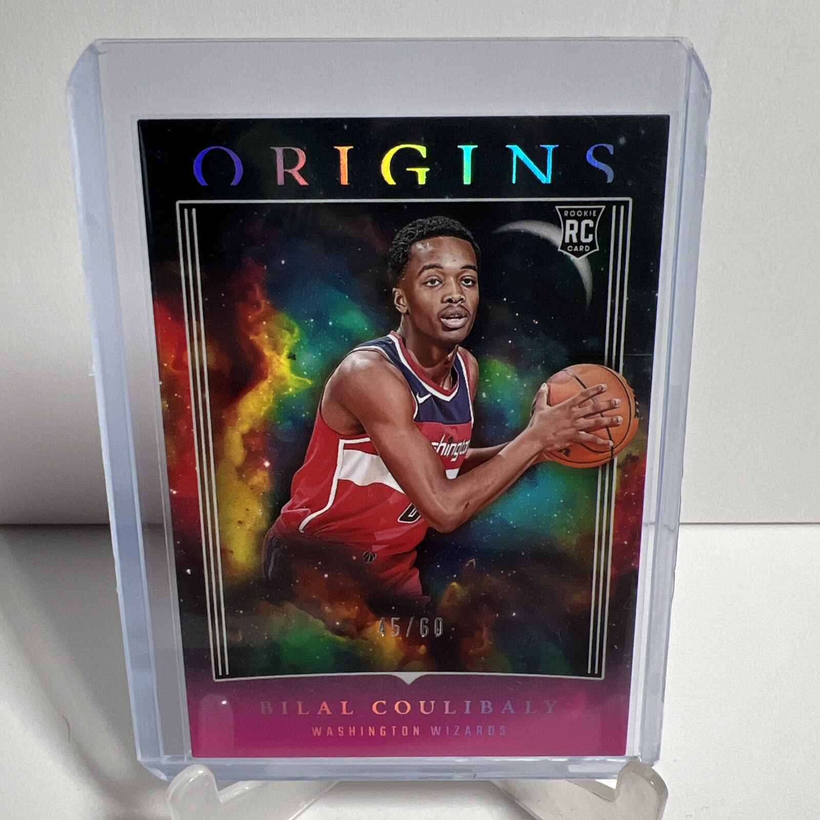 2023-24 Panini Origins - Pink #70 Bilal Coulibaly /60 (RC)