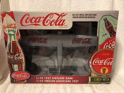 coca cola die cast metal bank
