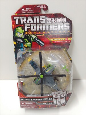 Transformers Springer Asia Exclusive Generations Deluxe Class New Hasbro Autobot