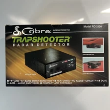Vintage Cobra Trapshooter RD-2100 Radar Detector NOS