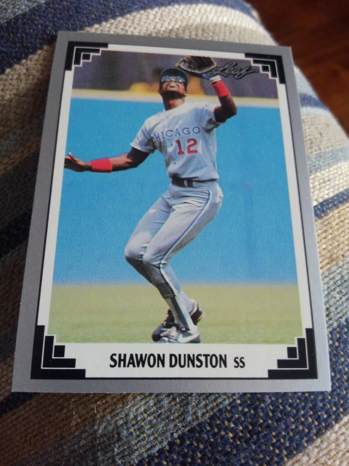 Shawon Dunston trading card