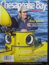 Chesapeake Bay Magazine March 2016 Bay Dives Underwater View of the Chesapeake