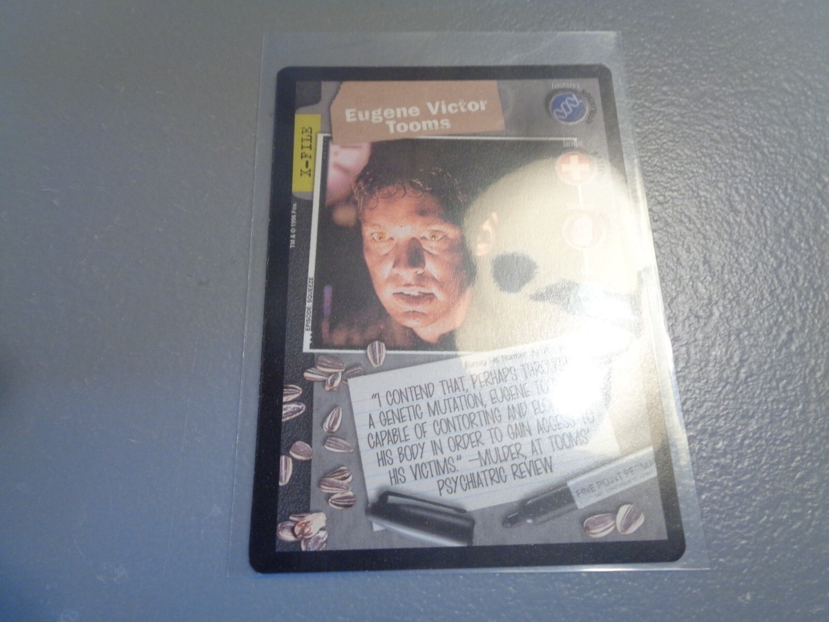 X-Files CCG Eugene Victor Tooms XF96-0136v1 | eBay