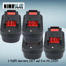 2X 14.4Volt For BLACK DECKER 14.4V A144 Slide Battery NiMH HPB14 FSB14 HPB14-OPE