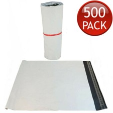 Poly Mailer Large Post Satchel Parcel Self Sealing 100% Recycled Bags 500 Pack