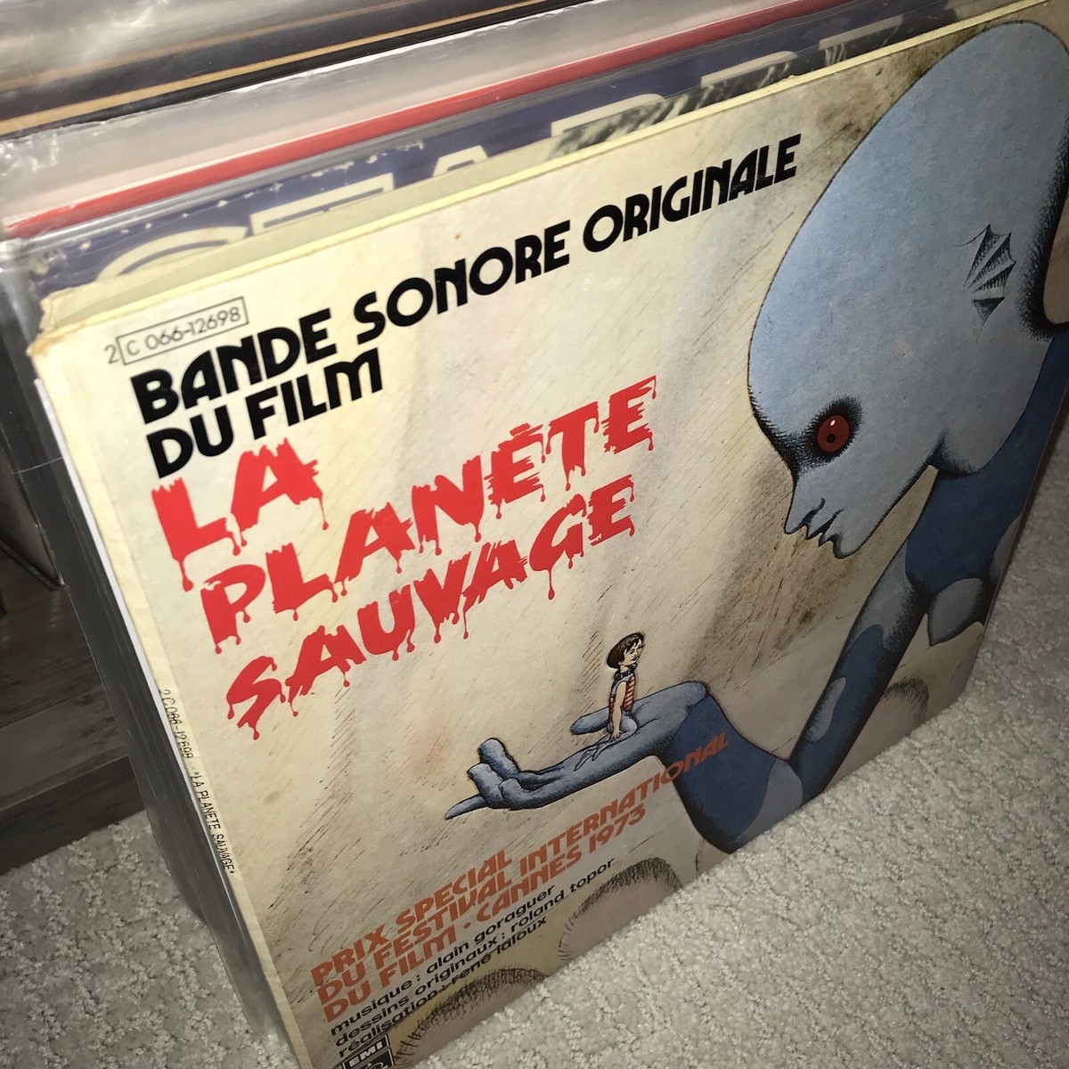 LA PLANÈTE SAUVAGE サウンドトラック　LP ファンタスティック・プラネット La Planete Sauvage オリジナル