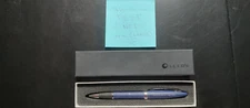 LEED'S Ballpoint pen for NCIS Southeast Field Office, blue with box, works well