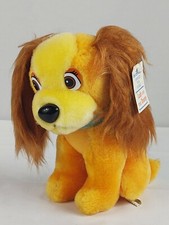 Vintage Walt Disney Lady And The Tramp Lady Plush Dog Stuffed Animal With Tag