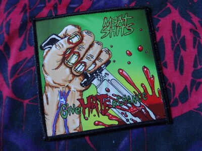 Meat Shits Patch Death Metal Kutte Anal Cunt Nasum Phobia ## CBT
