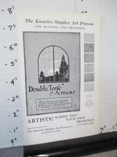 mag ad 1924 commercial artist advertising KNOWLES Simplex Hartford CT