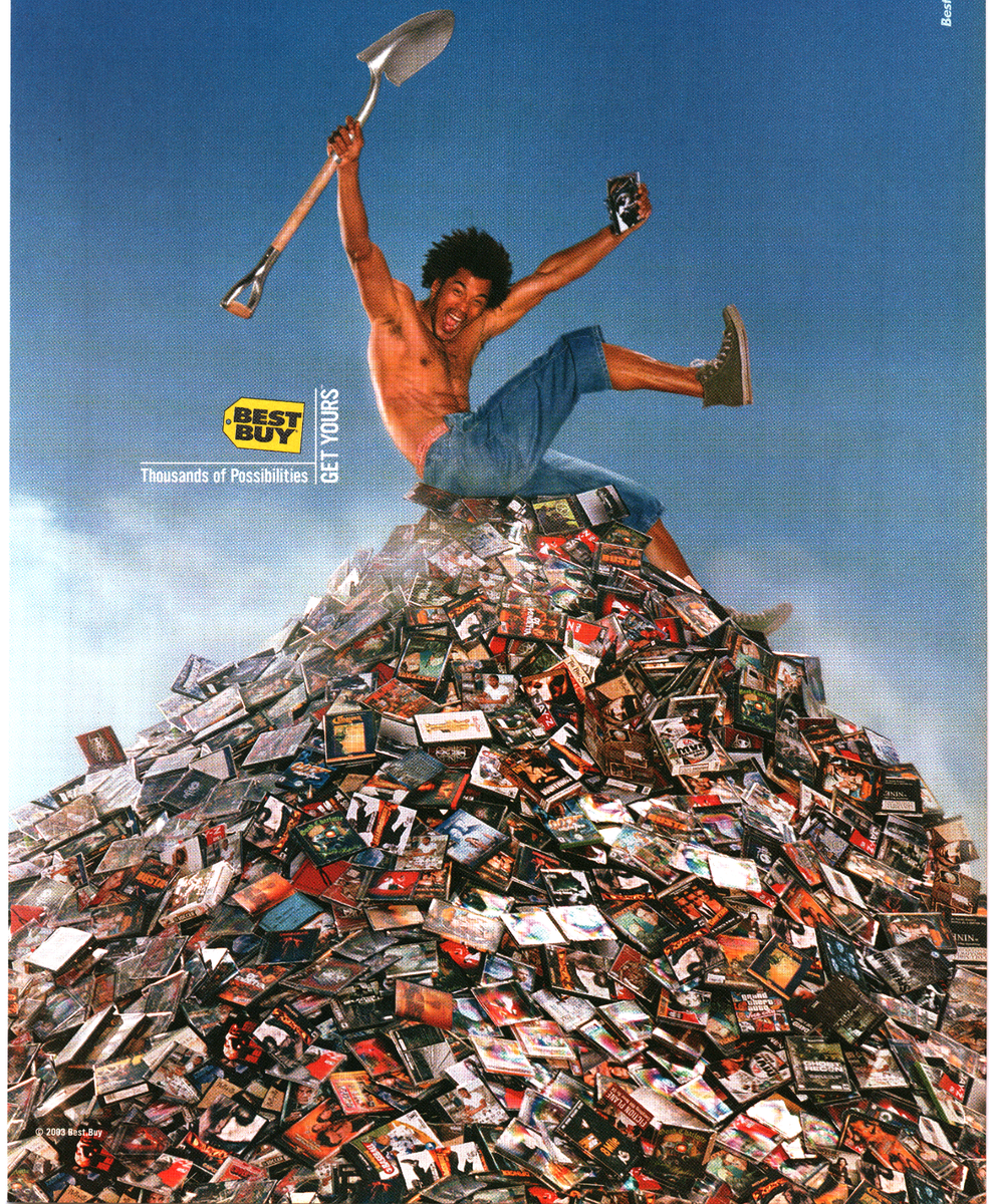 Best Buy 2003 Vintage Print Ad Original Thousands of Possibilities
