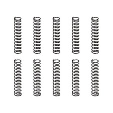10Pack 1x8x40mm(DxODxL) Compression Spring Spring Steel Extension Spring Gray