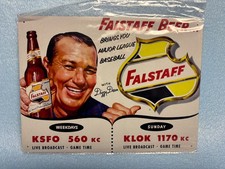NICE FALSTAFF BEER BASEBALL DIZZY DEAN RADIO  9