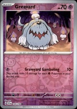 Greavard 104/198 Scarlet & Violet Common Reverse Holo NM Pokemon TCG