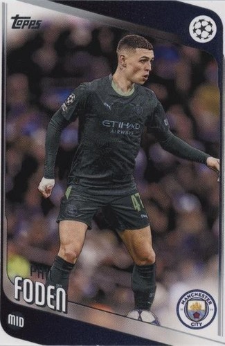 Phil Foden 2025-26 Topps Chrome Premier League #124 | eBay