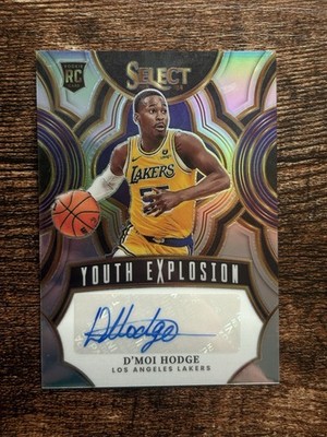 2023-24 Panini Select - Youth Explosion Signatures D'Moi Hodge #YE-MOI (AU, RC)