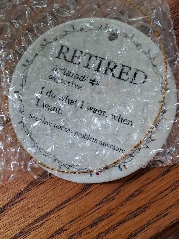 Retirement Gift Ornament
