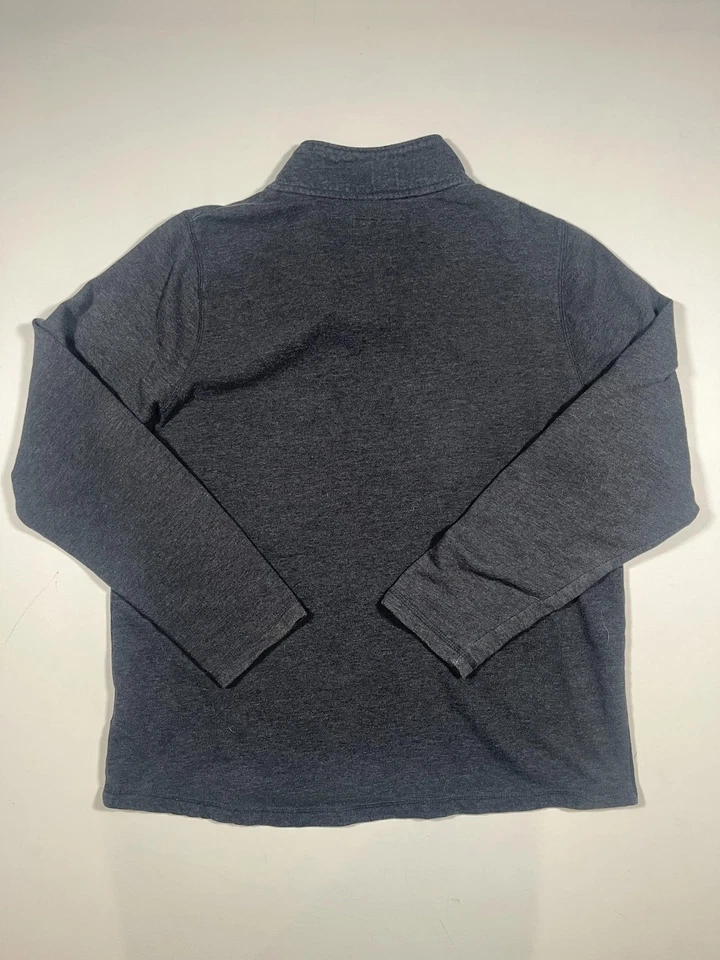 Suéter Browning Para Hombres Grande Gris Cuarto Cremallera Polar Pullover Caza Logo Foto 2 de 4