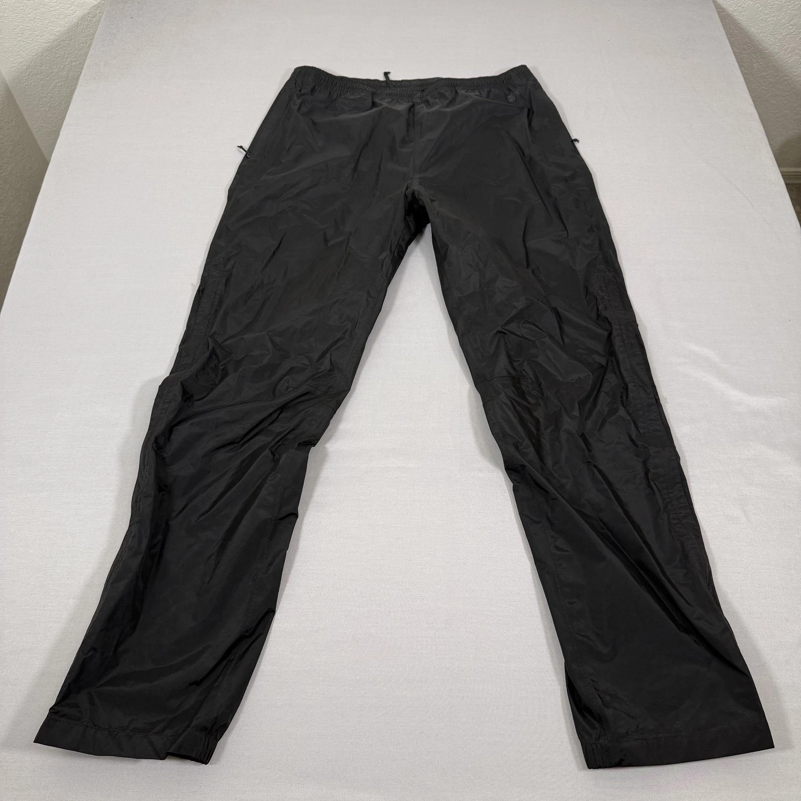 Patagonia Pants Mens Large Black Torrentshell H2No Rain Shell Waterproof Outdoor