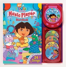 Nick JR. Dora the Explorer Music Player and Storybook (Music Player Storyboo...