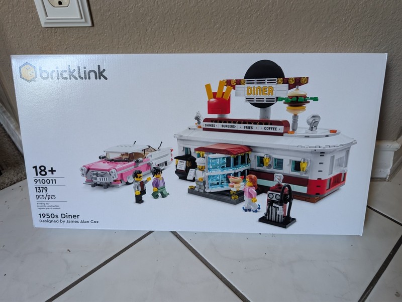 LEGO BrickLink 1950s Diner (910011) 🔥NEW & FACTORY SEALED🔥