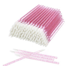 100 Pcs Disposable Crystal Lip Brushes Make up Lip Brushes Lipstick Lip Gloss Wa