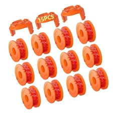 Eventronic 15 Pack WA0010 Replacement Trimmer Line Spool Compatible with Worx...