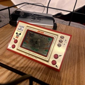 Nintendo Game & Watch Mickey Mouse Egg MC-25 Tested Working Disney Handheld