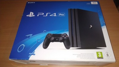 Sony PlayStation 4 Pro 1TB SSHD CUH-7016B - mit OVP und ohne Controller