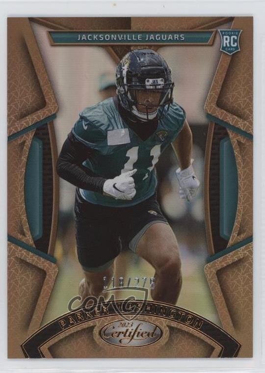 Parker Washington Panini Certified #159 Mirror Bronze