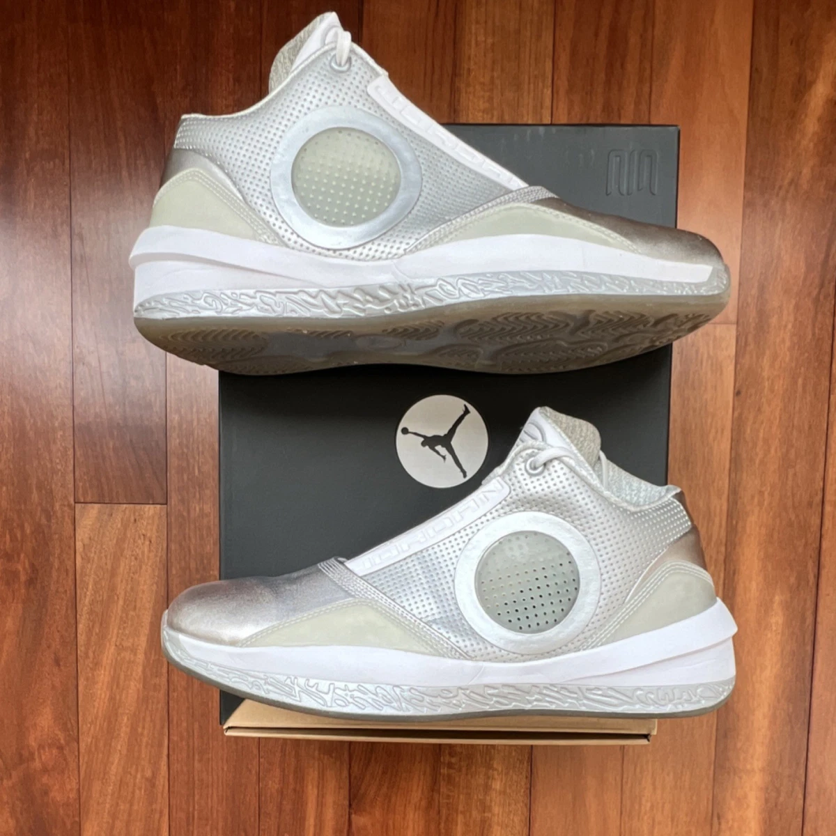 2010 Men\'s Nike Air Jordan 2010 25th Anniversary Silver Size 11.5 New Rare OG Jordan 2010 25th Anniversary | eBay main image 3