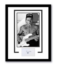 Flea Autographed Signed 11x14 Framed Photo Red Hot Chili Peppers ACOA