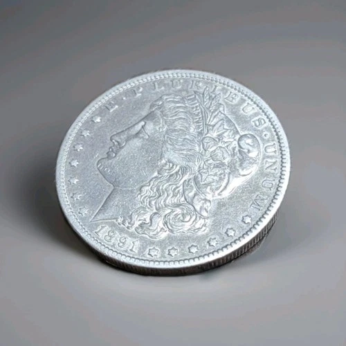 1891 O Morgan Silver Dollar - New Orleans Mint- VF/XF - Raw Circulated