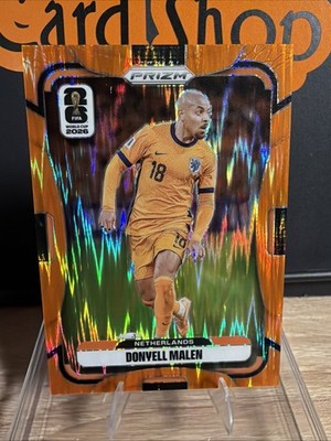 Panini 2026 Prizm FIFA World Cup Donyell Malen Netherlands #312 Orange /315