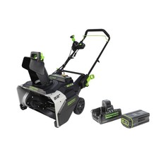 Greenworks 82V 22 inch Snow Blower with 5Ah Battery and Rapid Charger